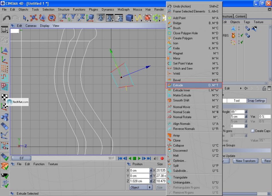 How to create a jug in Cinema 4D