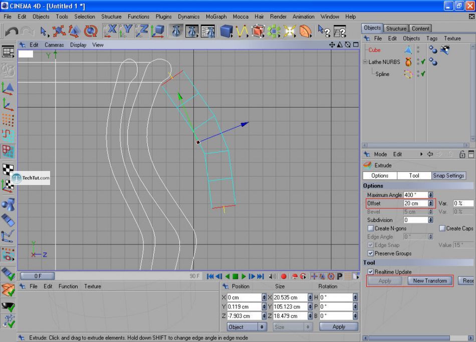 How to create a jug in Cinema 4D