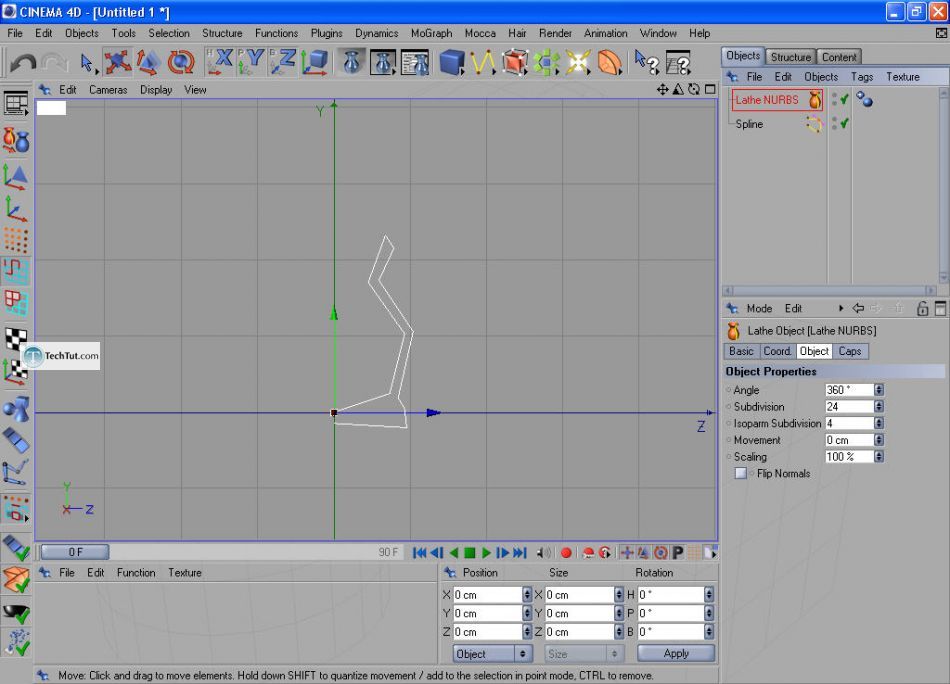 How to create a jug in Cinema 4D