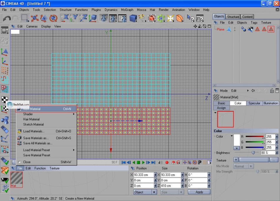 How to create a flag