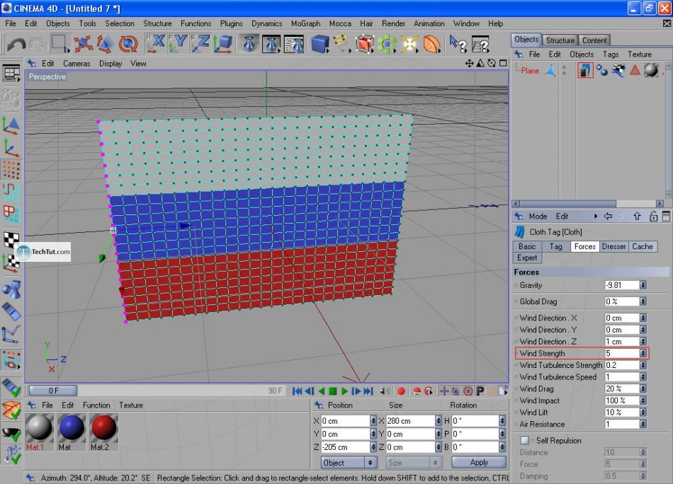 How to create a flag
