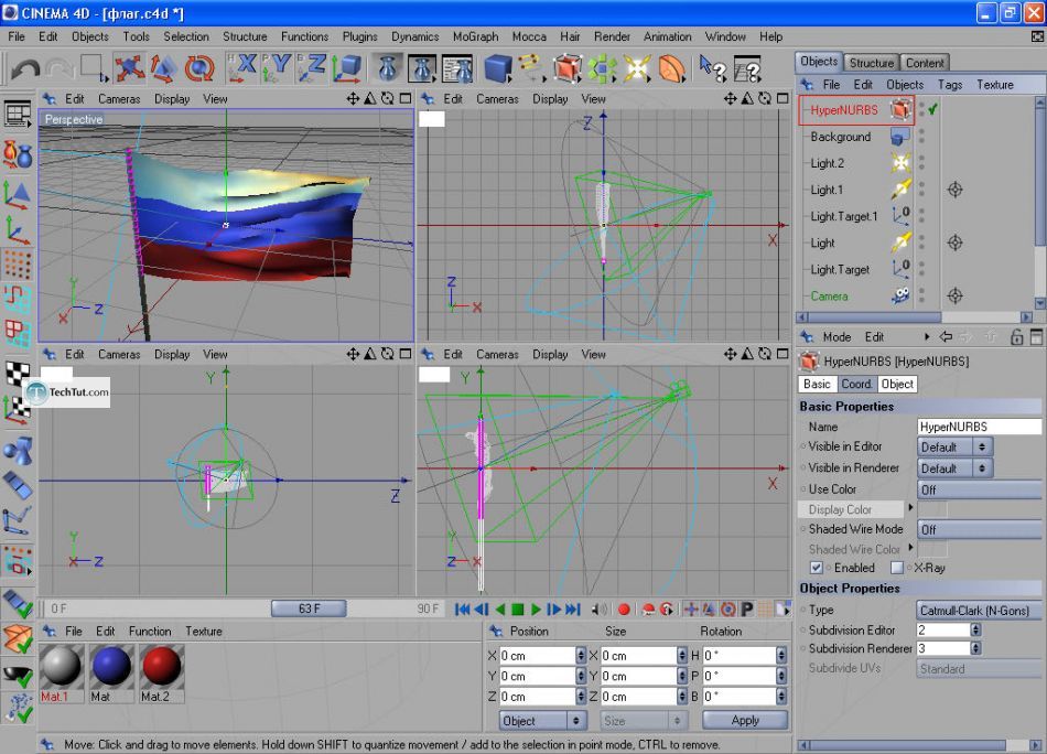 How to create a flag