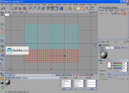 Tutorial Use materials for the flag 3