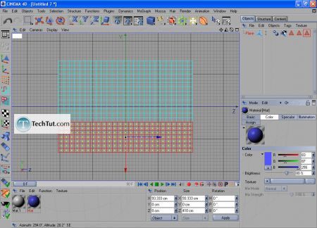 Tutorial Use materials for the flag 4