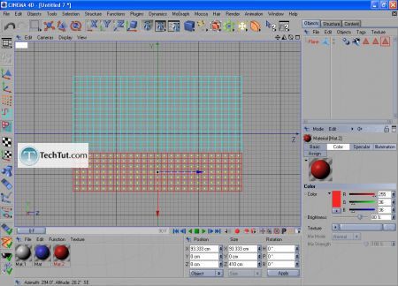 Tutorial Use materials for the flag 5