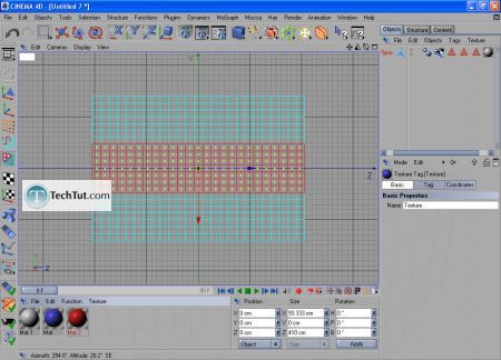 Tutorial Use materials for the flag 7