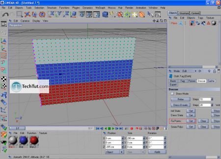 Tutorial Finalize creating the flag and render 2