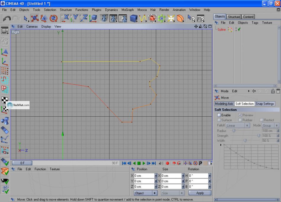 How to create a sugar bowl in Cinema 4D